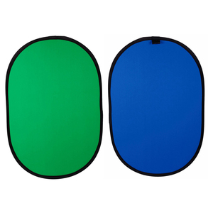 Cloth Panel Photo Studio Video Movie Film Camera Phone Shoot Photography Solid Color Muslin <strong>Background</strong> Oval Blue Green Backdrop - Product Image 6