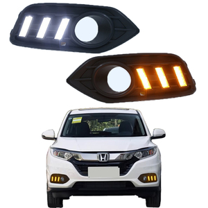 Luces LED de Conducción Diurna DRL para Automóvil Honda HR-V <span class=keywords><strong>Hrv</strong></span> Vezel 2019 <span class=keywords><strong>2020</strong></span> 2021, Lámpara Antiniebla con Luz de Señal de Giro - Product Image 1