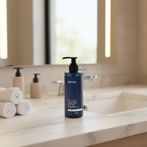 NOT4U All In One Clear Face Wash 500ml Nettoyant visage pour hommes Soins quotidiens de la peau - Product Image 3