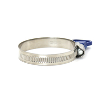Collier de serrage rapide à levier de type allemand, réglable, à vis sans fin, pour tuyau