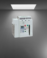 Disjoncteur d'air 3 pôles 630A 415V CA avec affichage numérique et poignée de commande pour la protection des panneaux de distribution industriels