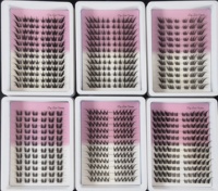 Extensions de cils personnalisables 3D pour DIY, en faux vison végétalien, faites à la main, usage professionnel, marque privée