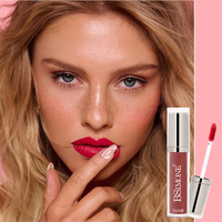 Rouge à lèvres liquide mat à base d'eau, imperméable, non transférable, hydratant, 6 teintes, OEM ODM, étiquette privée, logo personnalisé, vente en gros