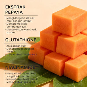 คอร์เมซิค ผลิตภัณฑ์ทำความสะอาดผิวหน้าสูตรอ่อนโยน ขจัดสิ่งสกปรกอย่างล้ำลึก ขนาด 100 มล. ได้รับการรับรองจาก Bpom ผลิตภัณฑ์ทำความสะอาดผิวหน้าสูตรไวท์เทนนิ่งด้วยสารสกัดจากมะละกอและกลูต้า - Product Image 4