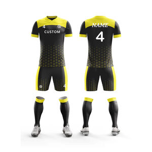 Completo da <span class=keywords><strong>Calcio</strong></span> Unisex Personalizzato per la Nuova Stagione 2025, Maglia a Maniche Corte Stampata, <span class=keywords><strong>Set</strong></span> Uniforme da <span class=keywords><strong>Calcio</strong></span> - Product Image 3