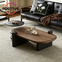 Ensemble de tables basses modernes du milieu du siècle, table d'appoint ronde, structure en acier inoxydable, mobilier de luxe pour salon, vente en gros OEM