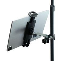 Support de téléphone réglable en silicone à clipser, support rotatif pour bureau, compatibilité universelle pour tablette, microphone, trépied