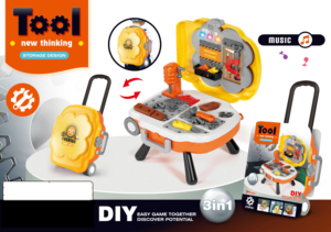 Maison de <span class=keywords><strong>jeu</strong></span> en plastique <span class=keywords><strong>3</strong></span> en 1 outil de cuisine set jouet avec lumière et musique - Product Image 5