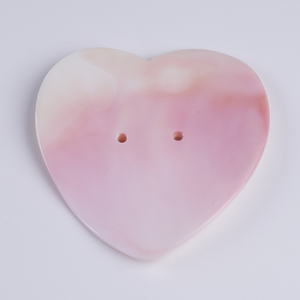 Tùy chỉnh Nữ Hoàng vỏ ốc xà cừ vòng/hình trái tim khắc tự nhiên vỏ màu hồng DLY khoan hạt quần áo nút phụ kiện trang sức - Product Image 6