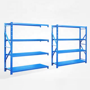 Estantes ligeros industriales ajustables <span class=keywords><strong>sin</strong></span> <span class=keywords><strong>tornillos</strong></span> con tableros de metal para almacenamiento en almacén - Product Image 2