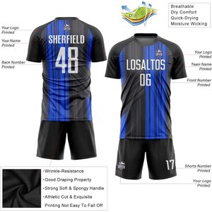 Maillots de football personnalisés T-shirts et shorts de sport personnalisés pour femmes hommes jeunes et garçons uniformes d'équipes de football - Product Image 3