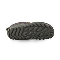 Botte de randonnée en cuir imperméable Off Road avec semelle au sol ferme pieds nus et protection thermique