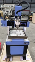Mini routeur CNC professionnel pour le fraisage du métal et de l'aluminium, machine de gravure sur cuivre 6060, broche simple, faible bruit, haute efficacité