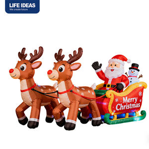 Bolas Inflables Navideñas de Cristal de Lujo con Logotipo Personalizado - Tamaño Grande de 12 cm, Bola de Luz LED Colgante para Exteriores, Equipo de Holograma - Product Image 5