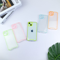 Funda de teléfono luminosa fluorescente con luz nocturna de Color caramelo para iPhone 16 15 14 13 12 11 Pro Max XR XS MAX 7 8 Plus