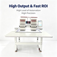 Machine à broder fiable à tête unique, machine à broder informatisée pour les entreprises de confection de vêtements sur mesure