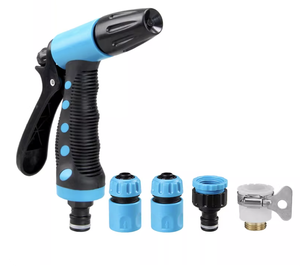 8機能高圧レインガン式スプリンクラー - 農業・庭園用灌漑水スプレーガン |   ABSプラスチック - Product Image 1