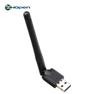150M USB2.0 2dBi antena grande tarjeta de red inalámbrica Mini MT7601 WiFi Dongle <span class=keywords><strong>7601</strong></span> receptor para TV - Product Image 2