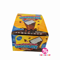Barre de bonbons au coton chocolatée personnalisée en gros de Thaïlande, collation pour enfants, chocolat croustillant et guimauve sucrée