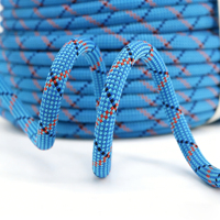 Cordon de macramé tressé en nylon fabriqué en usine professionnel personnalisé 2mm-25mm corde d'escalade extérieure étanche en gros