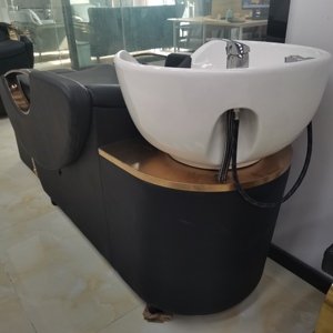 Kaliteli kuaför salonu saç yıkama koltuğu kase ve sandalye - Product Image 2