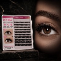 Kit d'outils essentiels pour cils avec logo personnalisé, fournitures de cils synthétiques à boucles mixtes, thermocollées, pour marques de détail - Fournisseur chinois pour débutants