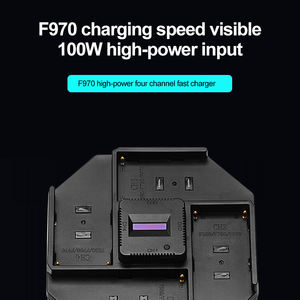 Cargador rápido de cuatro canales de batería adecuado para <span class=keywords><strong>Sony</strong></span> F550/F750/FM500H/F570 - Product Image 6