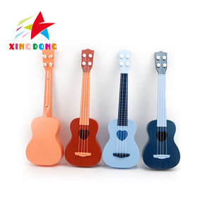 Instrumento musical de educación temprana 4 cuerdas <span class=keywords><strong>ukelele</strong></span> 45 cm Mini juego de juguete en forma de calabaza con 3 colores caramelo - Product Image 3