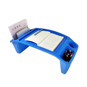 منضدة نشاطات محمولة متعددة الوظائف للكتابة للأطفال لعبة صغيرة للأطفال منضدة قراءة بلاستيكية لحمل الكمبيوتر المحمول على السرير صينية مكتب