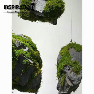 Ornements extérieurs en pierre simulée, <span class=keywords><strong>suspension</strong></span> intérieure en fibre de verre, paysage en pierre simulée pour la décoration innovante de l'hôtel - Product Image 4