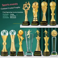 Trophée en résine de football, plaque personnalisée pour les jeux sportifs scolaires, compétition, prix du champion, commémoration en Chine