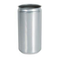 Canettes en Aluminium Personnalisables 250ml «Stubby» pour Boissons Vin Vodka Boissons Énergisantes Café Thé Forme Ronde Logo Imprimé