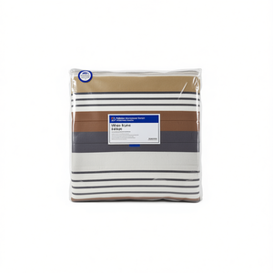 Coperta Invernale Buller Vianney XL a Righe in Poliestere, Calda per Campeggio, Misura Matrimoniale - Product Image 1