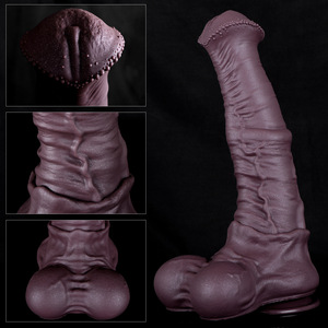 <span class=keywords><strong>Dildo</strong></span> de Silicona Líquida Realista con Forma de Animal, <span class=keywords><strong>Dildo</strong></span> de Caballo Extra Grande, Apto para Sexo <span class=keywords><strong>Anal</strong></span> Gay, Lésbico, Masculino y Femenino - Product Image 5