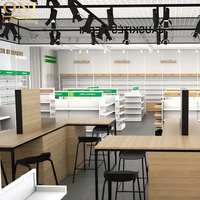 ONI Aménagement de magasin Design personnalisé Comptoirs de pharmacie populaires Conceptions d'armoire Meubles de magasin médical Design de magasin moderne