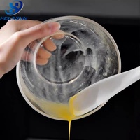 Spatule à gâteau en silicone de qualité alimentaire résistante à la chaleur, de style nouveau, couleur personnalisée, pour la cuisine à domicile
