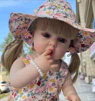 Poupées de bébé Reborn réalistes se sentant réalistes nouveau-né adorables poupées de bébé de la vie réelle avec le kit d'alimentation