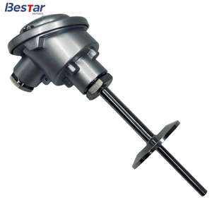 Sensor de Temperatura Bestar 4-20mA Transmissor de Temperatura Blindado Tipo K Sonda de Alta Temperatura Termômetros de Resistência de Platina - Product Image 2