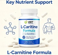 Complément de fertilité transfrontalier TK, best-seller, L-Carnitine, comprimés pour hommes, 60 par flacon, durée de conservation de 24 mois, usage domestique, origine Shaanxi