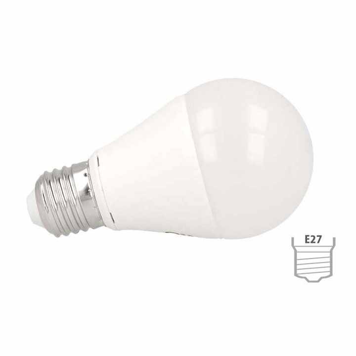 E27 A58 LED Lamp 9W=60W Neutral 4000K Sphere Bulb Samsung Chip 5 Year Warranty SKU-229 - Lighting / Light Bulbs