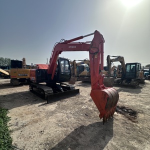Excavadora de cadenas usada Hitachi ZX70 de 7 toneladas, miniexcavadora con motor modelo 2024 para agricultura con certificación EPA CE - Product Image 2