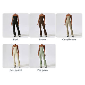 Set Olahraga 2 Potong Laris Manis, Pakaian Fitness, Sport Bra, Legging Ketat, Set Pengangkat Bokong, Set Fitness untuk Wanita - Product Image 5