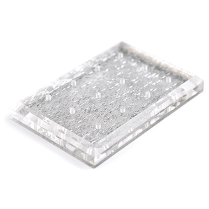 Soporte Rectangular Portátil de Acrílico Transparente con 12 Agujeros para Brocas de Uñas, Exhibidor de Brocas para Manicura en Salón - Product Image 5
