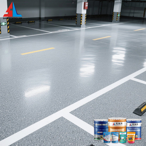 Vernice Epossidica per Pavimenti Interni ed Esterni, Ecologica, ad Alta Durezza, Anti-Marmo, con Sabbia Colorata, Personalizzabile - Product Image 3
