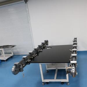 Automatisch compact verticaal circulair geleiderailsysteem met servomotor voor ruimtebesparende verpakkings- en assemblagelijnen - Product Image 3