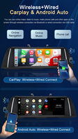 STWEI Convient aux BMW Série 5 F10 F11 CIC NBT 11-17 Lecteur multimédia de voiture Écran d'affichage CarPlay sans fil