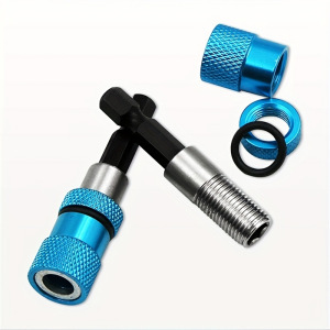 Embout de tournevis à tige hexagonale de qualité professionnelle 6,35 mm, adaptateur magnétique à dégagement rapide pour perceuse, outil de construction - Product Image 3
