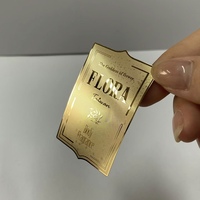 Parfum de luxe étiquette bougie adhésif personnalisé bouteille paquet autocollant PVC or ruban auto-adhésif vinyle rond étanche autocollant