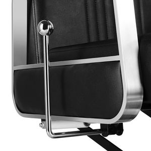 Chaise de barbier robuste noire très rentable pour salon de coiffure vente directe d'usine pour salon de coiffure - Product Image 6