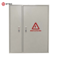 Armoire à compteurs intelligents en acier doux robuste, en acier inoxydable pour les chantiers de construction